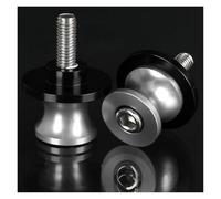 motorcycle paddock stand spools FOR ZX7RR 1989-2003 CNC Aluminum 8MM Motorcycle Accessories Swingarm Spools Slider Stand Screws(8MM Silver NO LOGO)