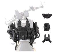 Motorcycle Pannier Bag For BMW R1200GS R1250GS For ADV F750 Motorcycle Fuel Tank Bag Base Fixed Vest Universal Vest Waterproof Fuel Tank Bag 8L Travel Bag Motorbike Saddle Bags(Style7)