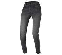 Motorcycle Pants Denim Woman Macna Aramon Slim Fit Black