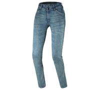 Motorcycle Pants Denim Woman Macna Aramon Slim Fit Light Blue