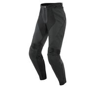 Motorcycle Pants Leather Woman Dainese PONY 3 Black-Matt