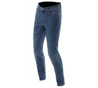 Motorcycle Pants Man Dainese 5-POCKET DENIM REGULAR Blue