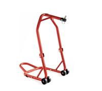 Motorcycle Parking Bracket Center Race Motorcycle Stands Headlift Strong Triple Riple Tree Front Head Wheel Lift Frame Locomotive Support Bracket,(Red)