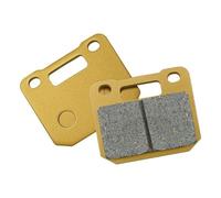 Motorcycle Parking Brake Pads For Adelin For RPM For Frando 84mm Axial Mounting Brake Caliper Pad Motorcycle Disks Brake Padsds(82mm Gold)