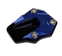 Motorcycle Parking Frame Add-On with Side Support Pad for Better Weight Distribution on Unstable Ground (blue)