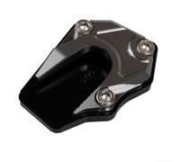 Motorcycle Parking Frame Add-On with Side Support Pad for Better Weight Distribution on Unstable Ground (gray)