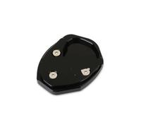Motorcycle Parking Kickstand Foot Side Stand Enlarge Extension Plate Pad Stand Accessories For Daytona 660 2024(Black-NO LOGO)