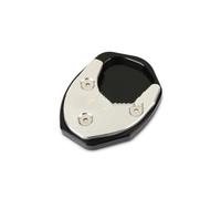 Motorcycle Parking Kickstand Foot Side Stand Enlarge Extension Plate Pad Stand Accessories For Daytona 660 2024(Silver-DAYTONA660)