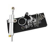Motorcycle part 2019-2020 CNC Carbon Fiber Motorcycle Adjustable Steering Damper Stabilizer Kit For H-onda CBR650R CBR 650 R Cbr650r Cbr(Grey)