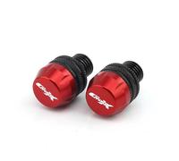 Motorcycle part Accessories Decorative Motorcycle Mirror Hole Caps Mirrors Cap Plug Screw Bolt Covers For BMW C400X 2018 2019 2020 2021 2022 2023 2024(Black- Silver)
