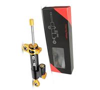 Motorcycle part CNC Aluminum Motorcycle Damper Steering Stabilize Safety Control For SUZUKI GSR400 GSR600 GSR750 GSR 400 600 750 GSX-S750(Gold)