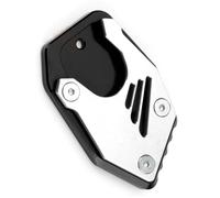Motorcycle part CNC Motorcycle For H-onda CB125R CB 125R CB125 R 125 2018 2019 2020 2021 Foot Side Stand Enlarge Pad Support Plate(Silver)