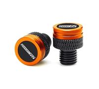 Motorcycle part CNC Motorcycle Mirrors Hole Plug Screws Caps Mirror Cover For BMW R1200GS R1200 GS LC ADV GSA R 1200 Adventure 2006 2007 2008-2018(Orange)