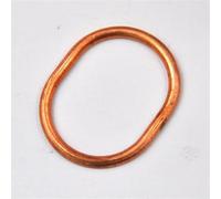 Motorcycle Part Exhaust Pipe Header Gasket For Kawasaki KLR650 KLR 650 1987-2022