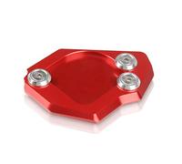 Motorcycle part For BMW F700GS 2009 2010 2011 2012 2013 2014 2015 2016 2017 Motorcycle Side Stand Kickstand Fame Support Plate Cover(Black- Silver)