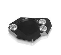 Motorcycle part For BMW F700GS 2009 2010 2011 2012 2013 2014 2015 2016 2017 Motorcycle Side Stand Kickstand Fame Support Plate Cover(Black- Silver)