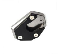 Motorcycle part For Kawasaki Z650 Z 650 2017 2018 2019 2020 2021 2022 Motorcycle CNC Kickstand Foot Side Stand Extension Pad Support Plate Enlarge(Grey)