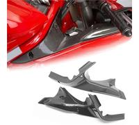 Motorcycle part Motorcycle Accessories Upper Front Air Intake Spoiler Dash Side Cowl Protective Panel Shield Fairing Cover For Ducati For Superbike 1098 / S R 2007-2009(Carbon Black)