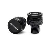 Motorcycle part Motorcycle CNC Rearview Side Mirror Hole Cap Plug Accessories For BMW R1250RT R 1250 RT 1250RT 2019 2020 2021 2022 2023 2024(Black- Silver)