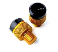 Motorcycle part Motorcycle CNC Rearview Side Mirror Hole Cap Plug Accessories For H-onda TRANSALP XL 600 650 700 V XLV XL600V XL650V XL700V(Yellow)