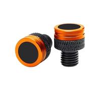 Motorcycle part Motorcycle CNC Rearview Side Mirror Hole Cap Plug Accessories For SYM For Husky ADV150 For Cruisym 150 GT X 300 For Joymax 400 Z F(Orange)