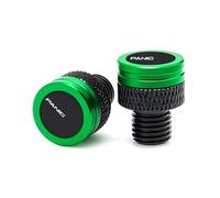 Motorcycle part Motorcycle CNC Rearview Side Mirror Hole Cap Plug For Ducati V2 V4 For Streetfighter Panigale 848 1098 1198 899 959 1199 1299(Green)