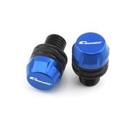 Motorcycle part Motorcycle Decorative Mirror Hole Caps Mirrors Plug Screw Covers For BMW C400GT C400 GT 2019 2020 2021 2022 2023 2024 2025(Blue)
