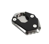 Motorcycle part Motorcycle Foot Side Stand Plate Kickstand Enlarger Support Extension For Kawasaki Z650 Z900 Z900RS Z900SE Z800 Z1000 Z1000R Z1000SX(Grey)