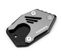 Motorcycle part Motorcycle For H-onda CB125R CB 125R CB125 R 125 2018 2019 2020 2021 Accessories Kickstand Enlarge Plate Side Stand Extension Pad(Grey)