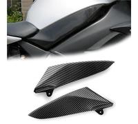 Motorcycle part Motorcycle Guard Shield Protective ABS Black Plastic Side Panel Gas Tank Fairing Cover Accessories For Y-AMAHA YZF-R1 2004 2005 2006(Carbon Black)