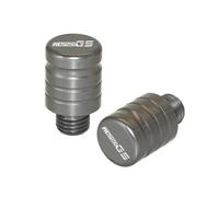Motorcycle part Motorcycle M10*1.25 Aluminum Screws Bolts Mirror Hole Plugs Cap For BMW R1250GS R1200GS LC ADV GSA R 1250 GS Adventure(Grey)