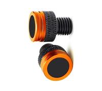 Motorcycle part Motorcycle Mirror Hole Decorative Cover Rearview Base Baffle Eliminators Cap Accessories For H-onda MSX125 For GROM 2013-2025(Orange)