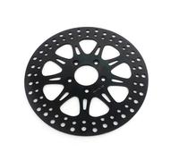 Motorcycle part Motorcycle Rear Brake Disc Disk Rotor For HARLEY For DAVIDSON FLHTCUI 1450 Ultra Classic For Electra Glide For Touring 2000-2004 2005 2006 2007(Black- Silver)