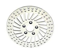 Motorcycle part Motorcycle Rear Brake Disc Rotor For HARLEY For DAVIDSON FLHR For Road King Cast Wheel 2015 2016 2017 2018 2019 2020 2021(Silver)