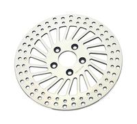 Motorcycle part Motorcycle Rear Brake Disc Rotor For HARLEY For DAVIDSON FLHTC For Electra Glide Classic 2008 2009 2010 2011 2012(Silver)