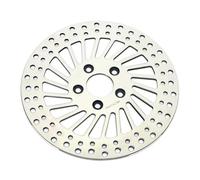 Motorcycle part Motorcycle Rear Brake Disc Rotor For HARLEY For DAVIDSON FLTR For Road Glide 2008-2009(Silver)