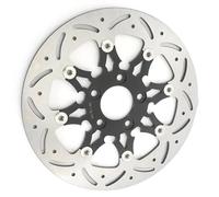 Motorcycle part Motorcycle Rear Brake Disc Rotor For HARLEY For DAVIDSON FLTRXS Road Glide Special 2015 2016 2017 2018 2019 2020(Black Silver)