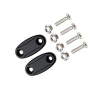 Motorcycle part Motorcycle Rearview Mirrors Side Bracket Hole Caps For H-onda CBR600RR 2004-2012 2013 2014 2015 2016 CBR1000RR 2004 2005 2006 2007(Black- Silver)