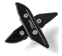 Motorcycle part Motorcycle Rearview Mirrors Side Bracket Hole Caps For Y-AMAHA TMAX 530 TMAX530 2012-2018 T-MAX 560 2020 2021 2022(Black- Silver)