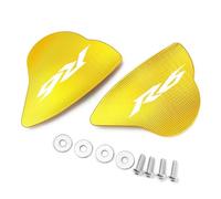Motorcycle part Motorcycle Rearview Mirrors Side Bracket Hole Caps For Y-AMAHA YZFR6 YZF R6 2017 2018 2019 2020 2021 2022(Gold)