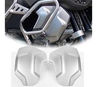 Motorcycle part Motorcycle Side Frame Fairing Guard Radiator Cover Protective Accessories For BMW R1250GS ADV 2019-2023 2020 2021 2022(Silver)