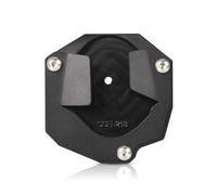 Motorcycle part Motorcycle Side Stand Foot Enlarger Kickstand Support Pad For Y-AMAHA XT 1200 Z For Super Tenere XT1200Z XT1200ZE 2014-2021(Black- Silver)