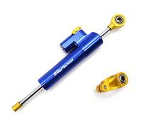 Motorcycle part Universal Motorcycle CNC Steering Dampers Stabilizer Safety Control For SUZUKI SV650 SV 650 SV650S S SFV650 GLADIUS(Blue)
