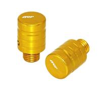 Motorcycle part Universal Motorcycle Mirrors Hole Plug Screws Caps Mirror Cover For Y-AMAHA Aerox 155 2017 2018 2019 2020(Yellow)