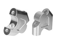 Motorcycle parts Compatible With R1250RT 2021 2022 2023 For S1000XR 2014 2015 2016 2017 2018 2019 Motorcycle Handle Bar Risers Clamp Mount Adapter Accessories(Sliver)