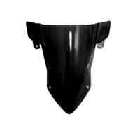 Motorcycle Parts Double Bubble Front Windscreen Windshield Shield For B&MW For S1000RR 2019 2020 2021 2022 Extension Spoiler(Black)