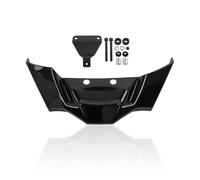 Motorcycle Parts For BMW S1000R 2021 2022 2023 2024 2025 Downforce Naked Aerodynamic Spoilers Motorcycle Winglet Frontal Spoiler Deflector Motorcycle Spoiler(Bright Black)