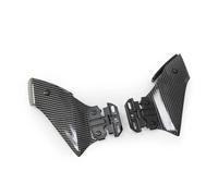 Motorcycle Parts For Kawasaki For Ninja 500 400 For Ninja500 For Ninja400 Motorcycle Side Winglet Spoiler Fairing Rear View Mirror Fixed Wing Kit Motorcycle Spoiler(Bright Black)