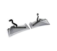 Motorcycle Parts For MT-10 For MT 10 For MT10 SP 2022 2023 2024 Downforce Naked Frontal Spoilers Winglet Aerodynamic Wing Front Spoiler Kit Motorcycle Spoiler(Gray)