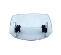 Motorcycle Parts For NC700X NC750X NC700S NC750S For Integra750 For CTX700 For NSS750 Windshield Adjustable Heighten Extension Deflector Motorcycle Spoiler(Light Gray)